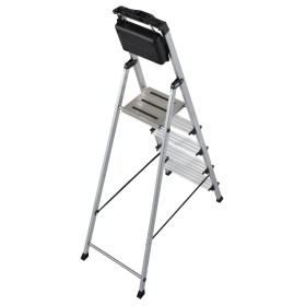 Escabeau sécurisé MONTO avec système MultiGrip, 5 marches
