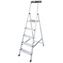 Krause MONTO Stufen-StehLeiter Secury mit MultiGrip System, 5 Stufen - Produktansicht
