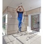 Krause MONTO Stufen-StehLeiter Secury mit MultiGrip System, 5 Stufen