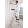 Krause MONTO Stufen-StehLeiter Secury mit MultiGrip System, 5 Stufen - Detailansicht