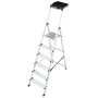 Krause MONTO Stufen-StehLeiter Secury mit MultiGrip System, 6 Stufen