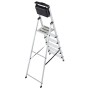 Krause MONTO Stufen-StehLeiter Secury mit MultiGrip System, 6 Stufen - Detailansicht