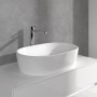 Robinet de lavabo monocommande surélevé Villeroy & Boch Architectura - vue technique