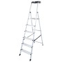 Krause MONTO Stufen-StehLeiter Secury mit MultiGrip System, 6 Stufen - Produktansicht
