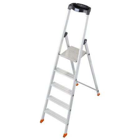 Krause Monto Stufen-Stehleiter Solido 5 Stufen