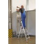 Krause Monto Stufen-Stehleiter Solido 5 Stufen - Detailansicht