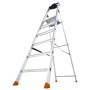 Krause Monto Stufen-Stehleiter Solido 6 Stufen - technische Ansicht