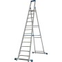 Krause Stabilo Stufen-Stehleiter, fahrbar mit Traverse 12 Stufen - Produktansicht