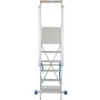 Krause Stabilo Stufen-Stehleiter mit grosser Standplattform 6 Stufen - Detailansicht