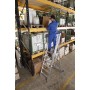 Krause Stabilo Stufen-Stehleiter mit grosser Standplattform 6 Stufen - Detailansicht
