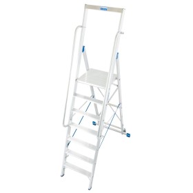Krause Stabilo Stufen-Stehleiter mit grosser Standplattform 7 Stufen