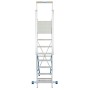 Krause Stabilo Stufen-Stehleiter mit grosser Standplattform 8 Stufen - Detailansicht