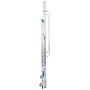 Krause Stabilo Stufen-Stehleiter mit grosser Standplattform 8 Stufen - technische Ansicht