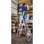 Krause Stabilo Stufen-Stehleiter mit grosser Standplattform 8 Stufen - Produktansicht