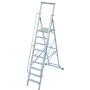 Krause Stabilo Stufen-Stehleiter mit grosser Standplattform 9 Stufen - Detailansicht
