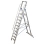 Krause Stabilo Stufen-Stehleiter mit grosser Standplattform 10 Stufen