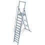 Krause Stabilo Stufen-Stehleiter mit grosser Standplattform 12 Stufen - Detailansicht