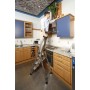 Krause MONTO Stufen-StehLeiter Safety, 3 Stufen