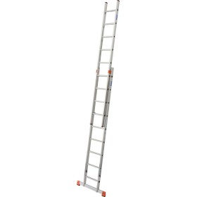 Krause Monto Sprossen-Schiebeleiter Fabilo, zweiteilig 2x9 Sprossen