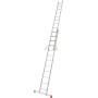 Krause Monto Sprossen-Schiebeleiter Fabilo, zweiteilig 2x12 Sprossen