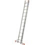 Krause Monto Sprossen-Schiebeleiter Fabilo, zweiteilig 2x12 Sprossen - Produktansicht