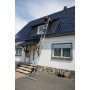 Krause Monto Sprossen-Schiebeleiter Fabilo, zweiteilig 2x18 Sprossen - technische Ansicht