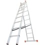 Krause Échelle polyvalente Monto Dubilo 2x9 barreaux - vue détaillée