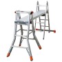Krause TeleMatic Sprossen-Gelenk-Teleskopleiter 4 x 4 Sprossen - Produktansicht