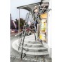 Krause TeleVario Sprossen-Gelenk-Teleskopleiter mit 4 Holmverlängerungen 4 x 5 Sprossen - Produktansicht