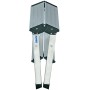 Krause Scaletta doppia pieghevole Treppy 2x2 gradini - vista tecnica