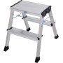Krause MONTO Doppel-Klapptritt Rolly Alu, 2x2 Stufen