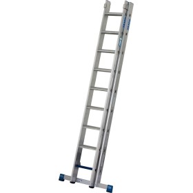 Stabilo Professional Schiebeleiter +S, 2x9 Stufen/Sprossen