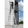Krause Stabilo Professional Schiebeleiter +S, 2x9 Stufen/Sprossen