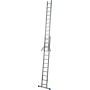 Krause Scala telescopica professionale Stabilo +S, 2x12 gradini/traverse