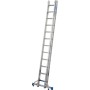Krause Scala telescopica professionale Stabilo +S, 2x12 gradini/traverse - vista dettagliata