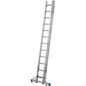 Stabilo Professional Schiebeleiter +S, 2x12 Stufen/Sprossen