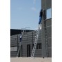 Krause Scala telescopica professionale Stabilo +S, 2x12 gradini/traverse - vista tecnica
