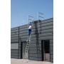 Krause Scala telescopica professionale Stabilo +S, 2x12 gradini/traverse - vista dettagliata