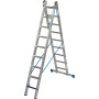 Krause Scala multifunzionale Stabilo Professional +S, 2x9 gradini