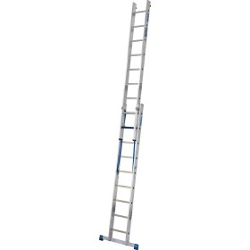 Stabilo Mehrzweckleiter Professional +S, 2x9 Stufen/Sprossen