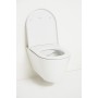 Siège de toilette LAUFEN Kartell avec couvercle, neuf - vue technique