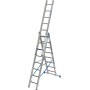 Krause Scala multifunzionale professionale Stabilo +S, 3x8 gradini/traverse