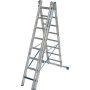 Krause Scala multifunzionale professionale Stabilo +S, 3x8 gradini/traverse - vista dettagliata