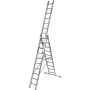 Krause Stabilo Professional Vielzweckleiter +S, 3x10 Stufen/Sprossen