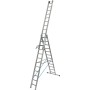 Krause Stabilo Professional Vielzweckleiter +S, 3x12 Stufen/Sprossen