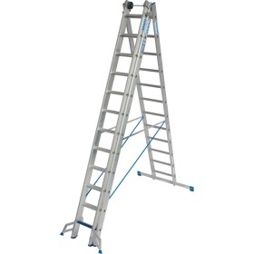 Stabilo Professional Vielzweckleiter +S, 3x12 Stufen/Sprossen
