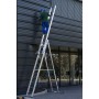 Krause Stabilo Professional Vielzweckleiter +S, 3x12 Stufen/Sprossen