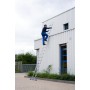 Krause Stabilo Sprossen-Anlegeleiter, einteilig 18 Sprossen - technische Ansicht
