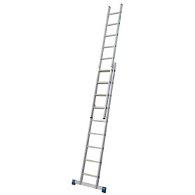 Krause Stabilo Sprossen-Schiebeleiter, zweiteilig 2x9 Sprossen
