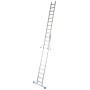 Krause Stabilo Sprossen-Schiebeleiter, zweiteilig 2x12 Sprossen